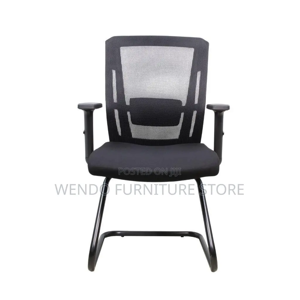Office Chairs; Visitors Cooperation Offices Mesh Chair With Sled Base