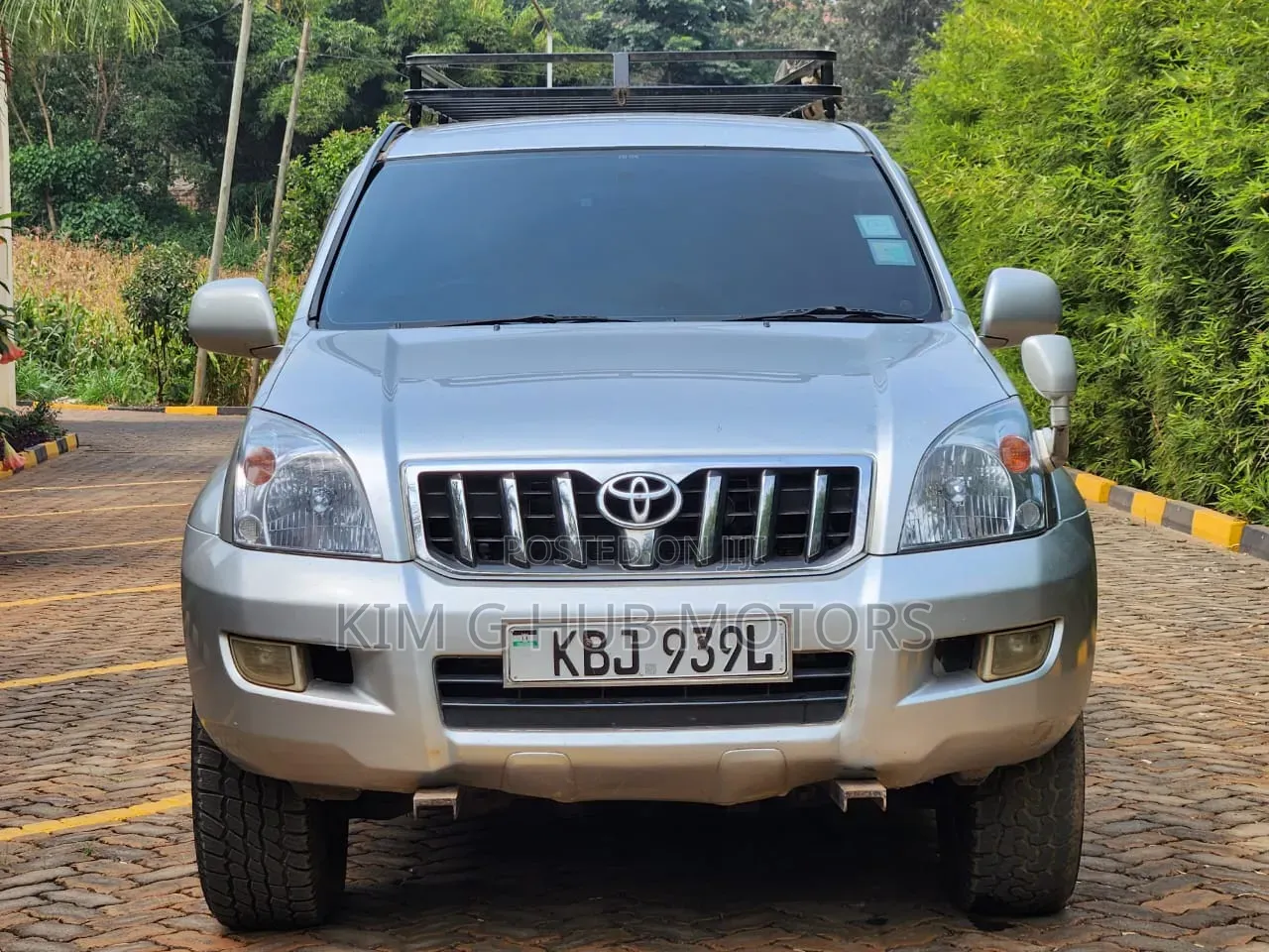 Toyota Land Cruiser Prado 2004 Silver