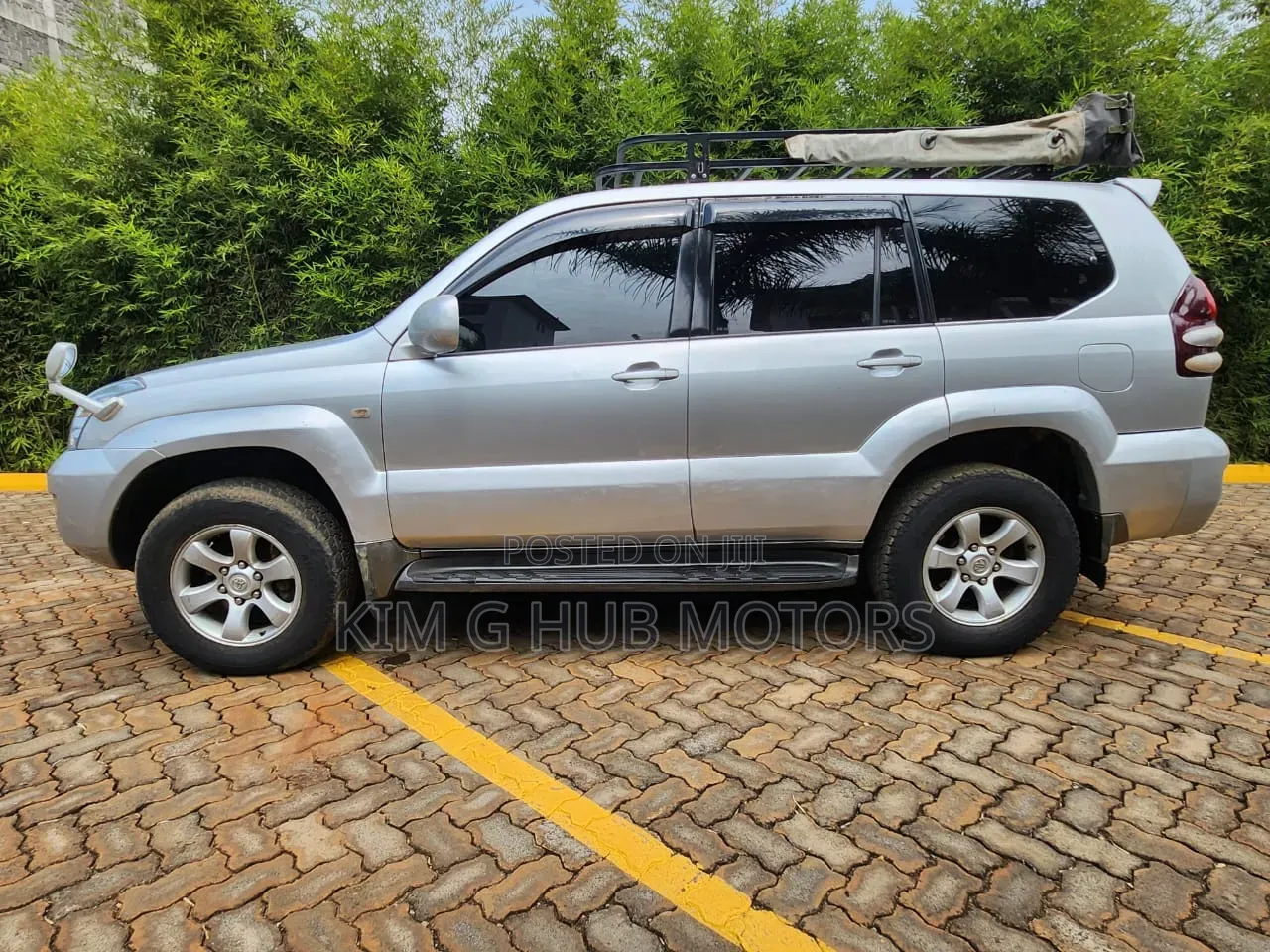 Toyota Land Cruiser Prado 2004 Silver