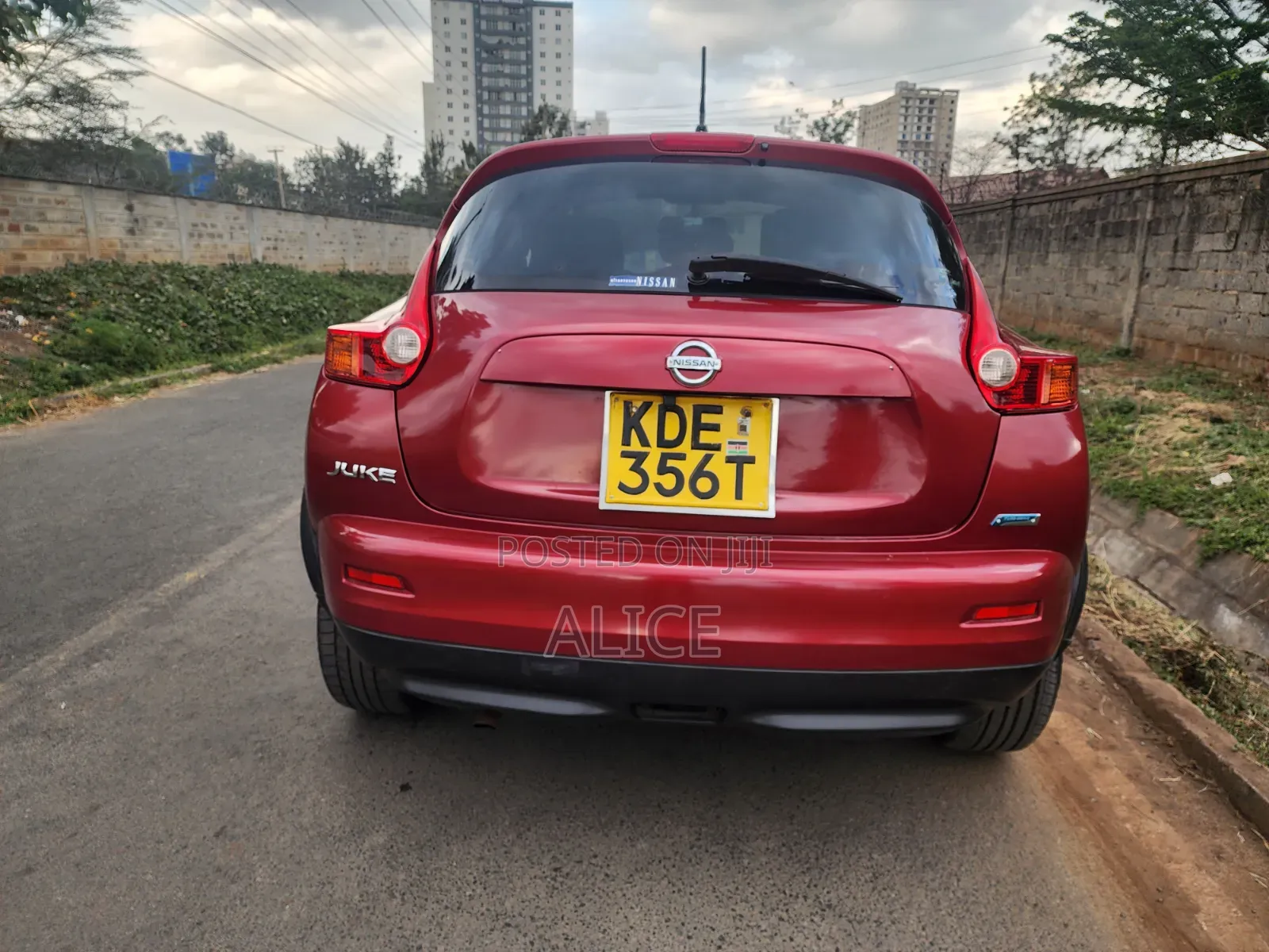 Nissan Juke 2014 Red