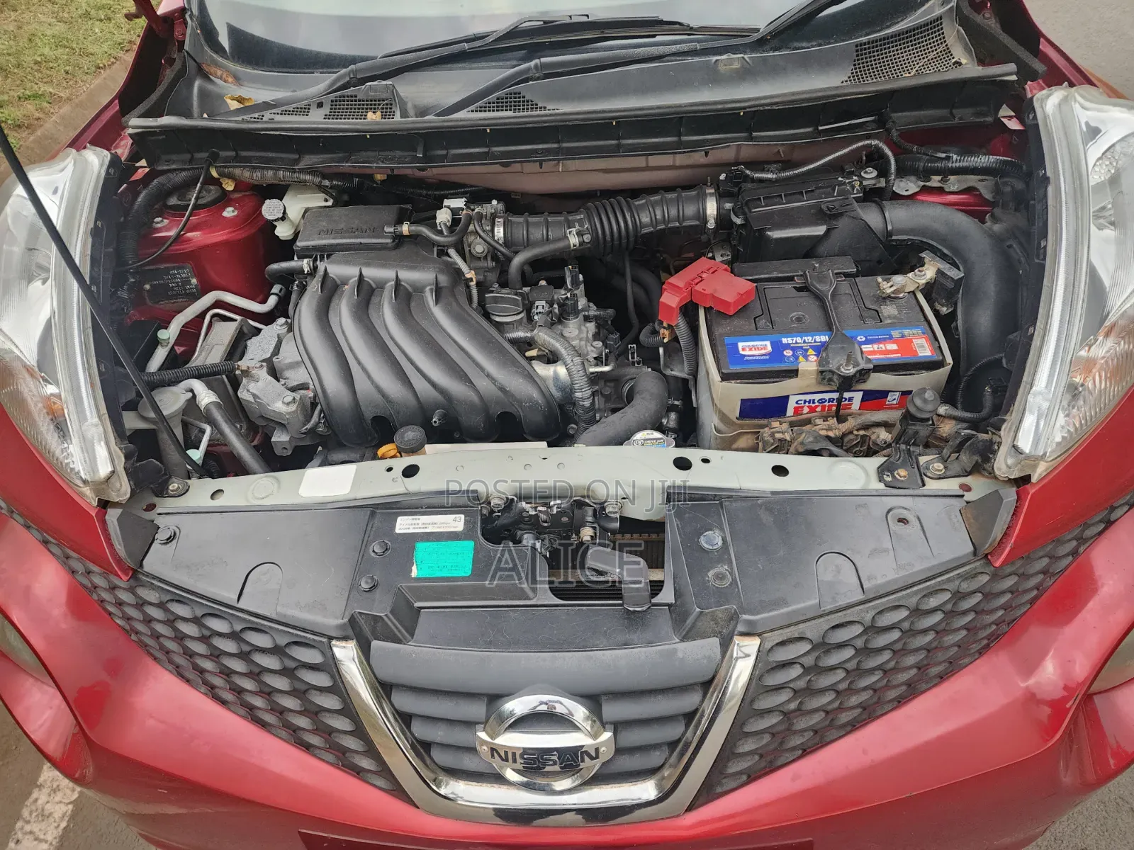 Nissan Juke 2014 Red