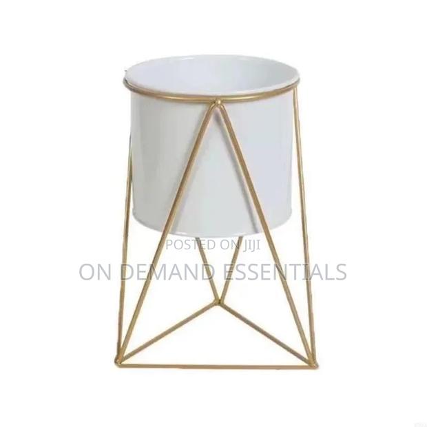 Nordic Geometric Metal Iron Flower Pot