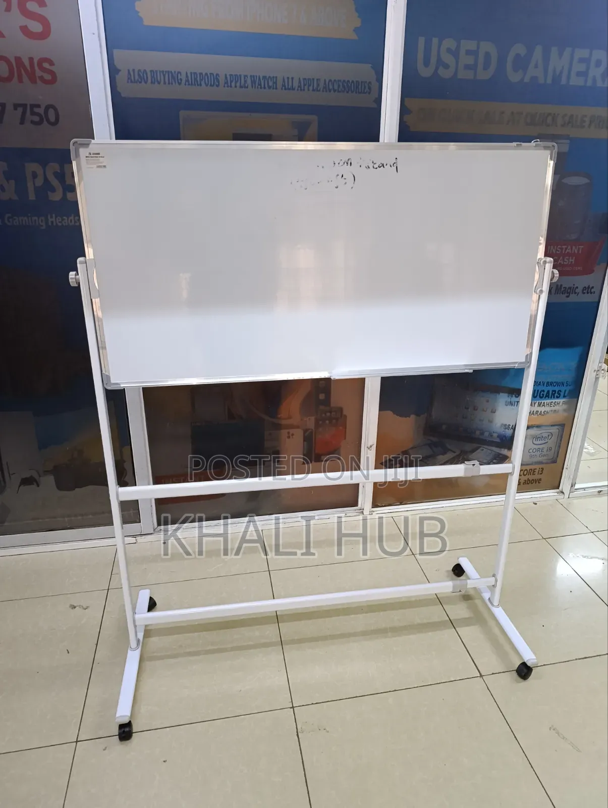 4ft X 2ft Whiteboard With Stand | Single Sided Magnetic Board