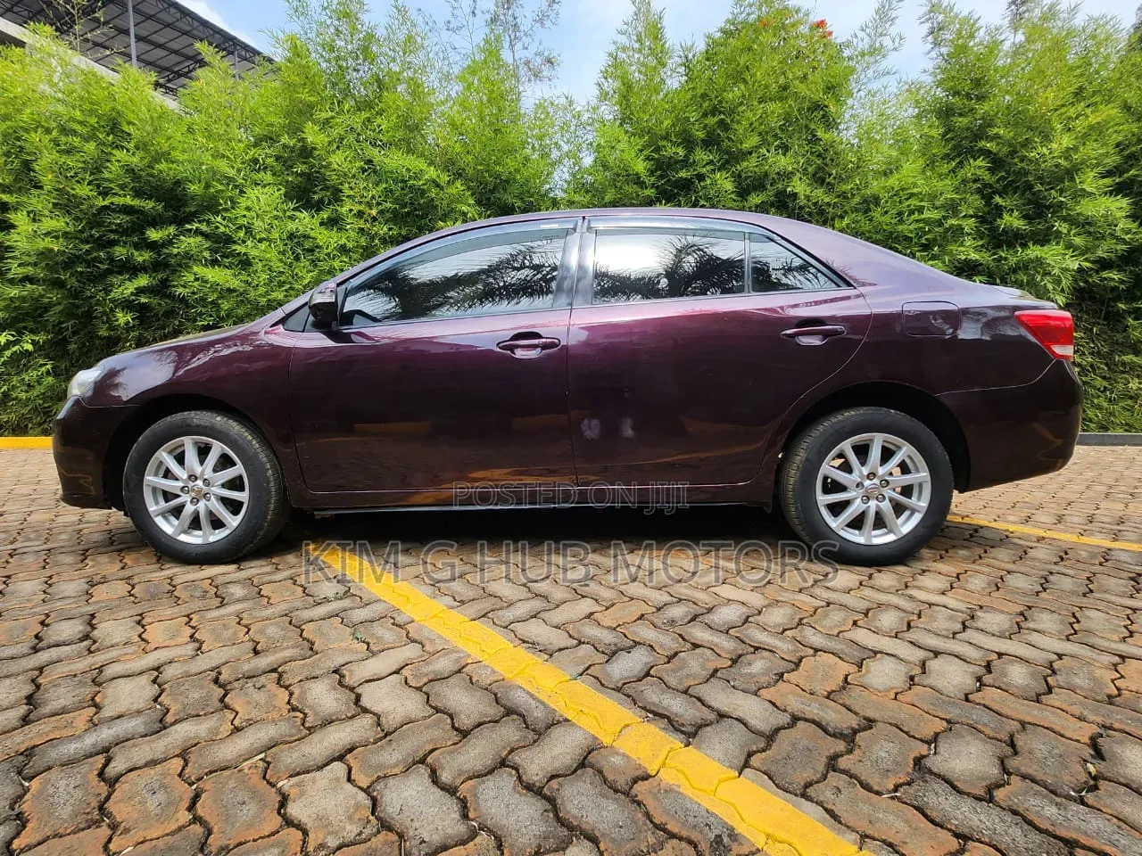 Toyota Allion 2010 Burgundy