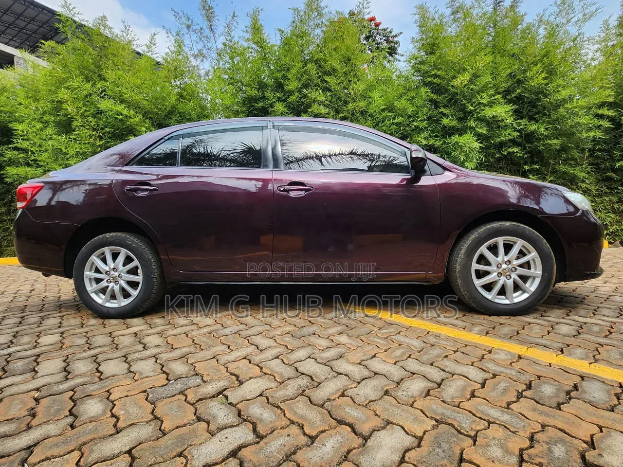 Toyota Allion 2010 Burgundy