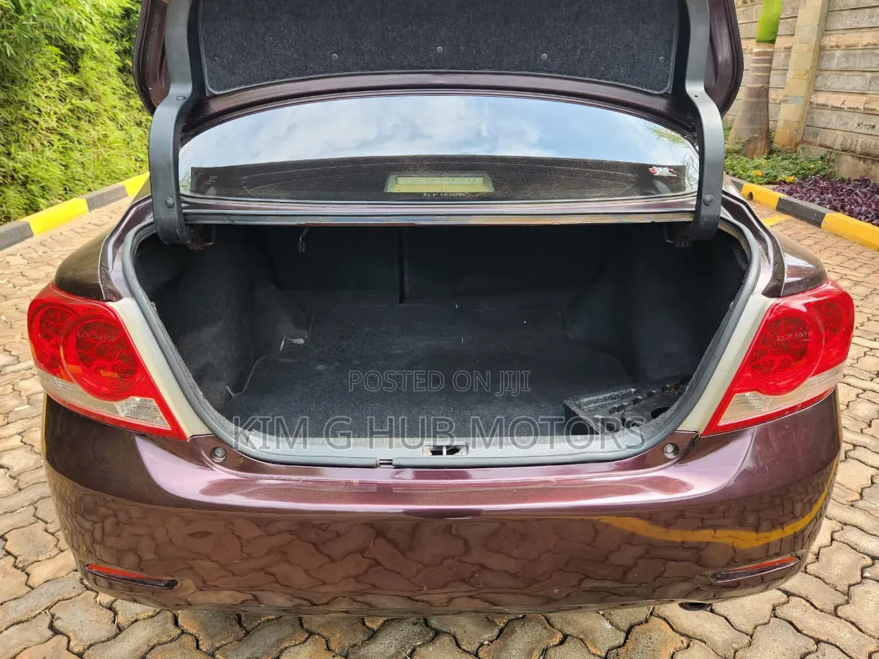 Toyota Allion 2010 Burgundy