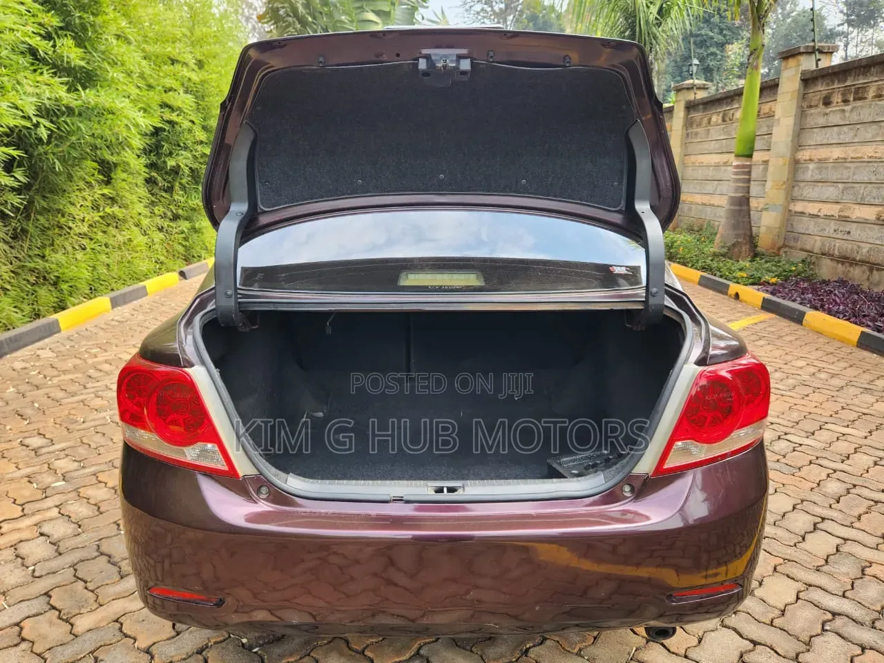 Toyota Allion 2010 Burgundy