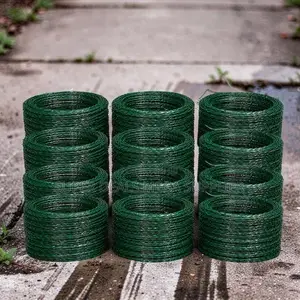 Weatherproof 100mm,200mm, 450mm 6m /8m/10m Length Barbed Razor Wire