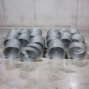 Heavy-Duty 100mm,200mm, 450mm 6m /8m/10m Length Barbed Razor Wire