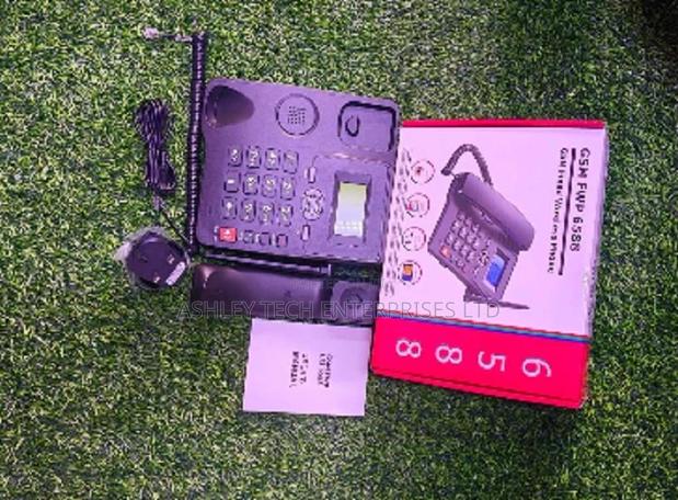 6588 GS GSM Fixed Wireless Desk Phone With Dual SIM - main view