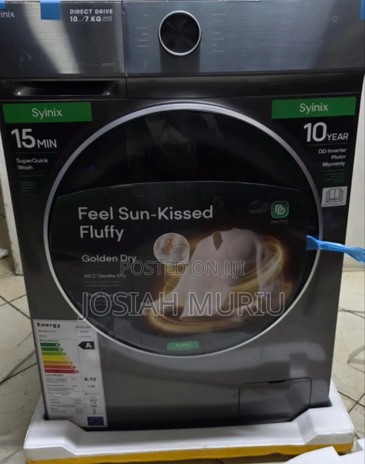 Synix 8kg Top Load Washing Machine