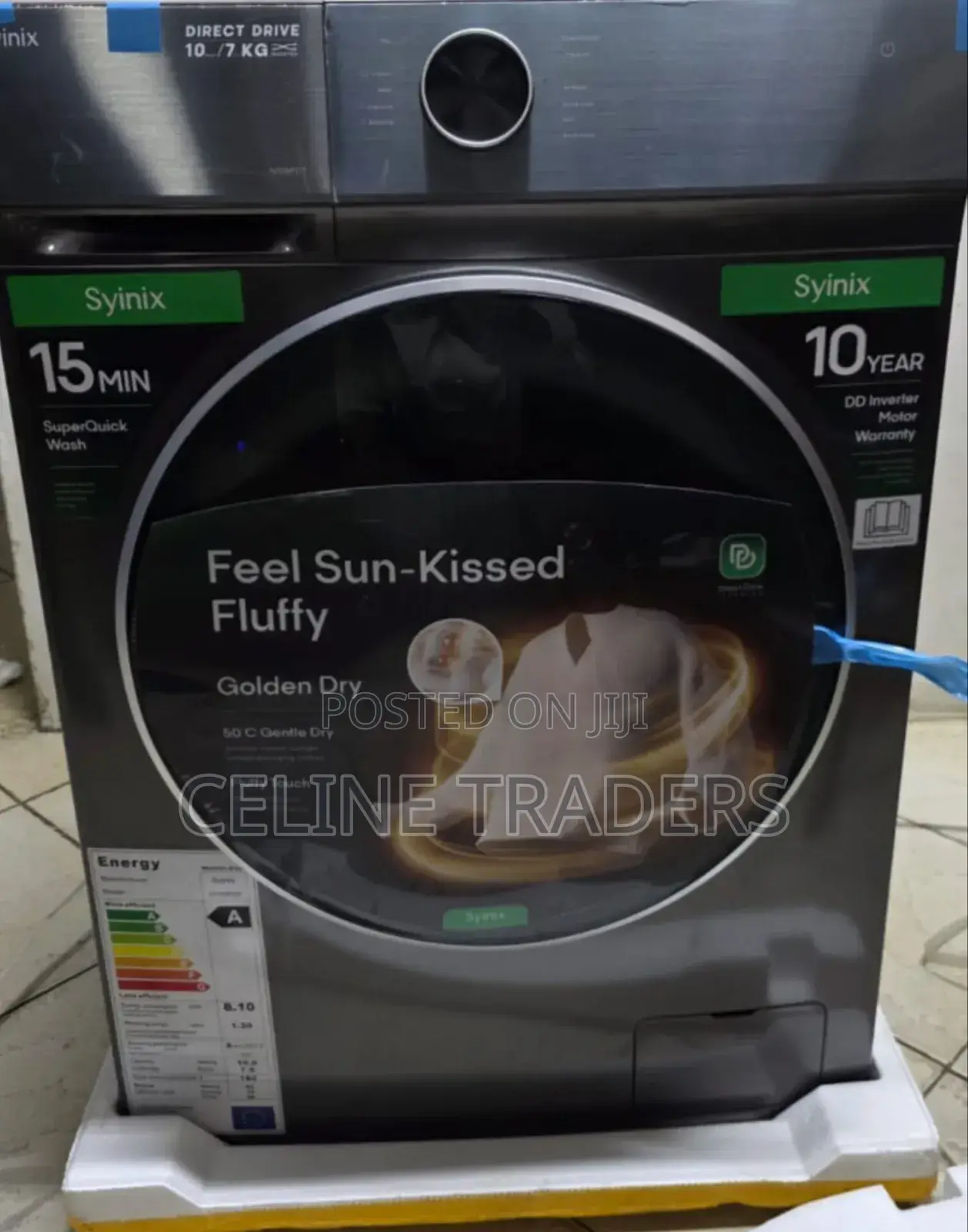 Synix 8kg Top Load Washing Machine
