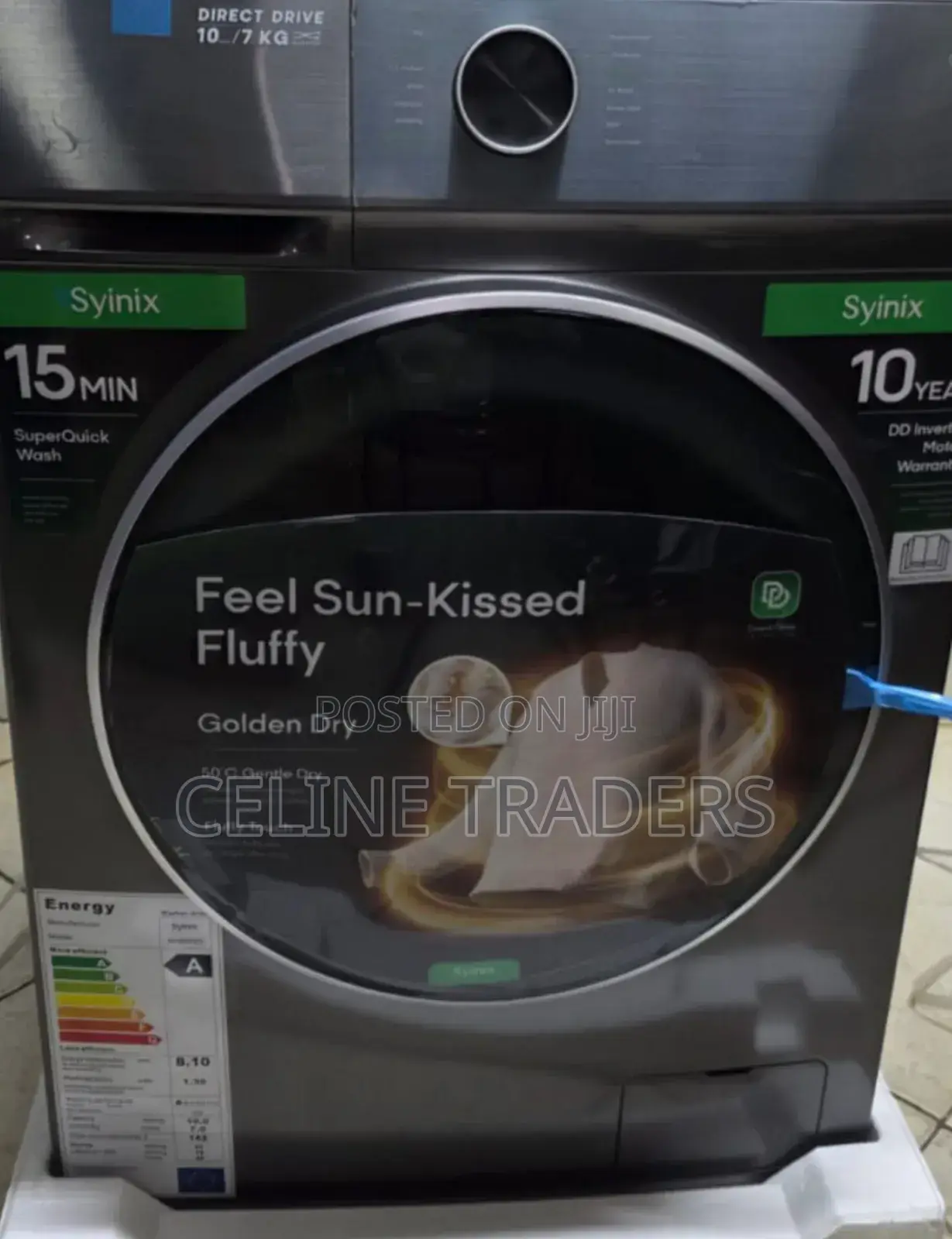 8kgHigh Performance Synix Washing Machine