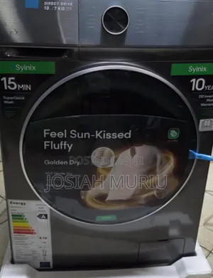 8kgHigh Performance Synix Washing Machine