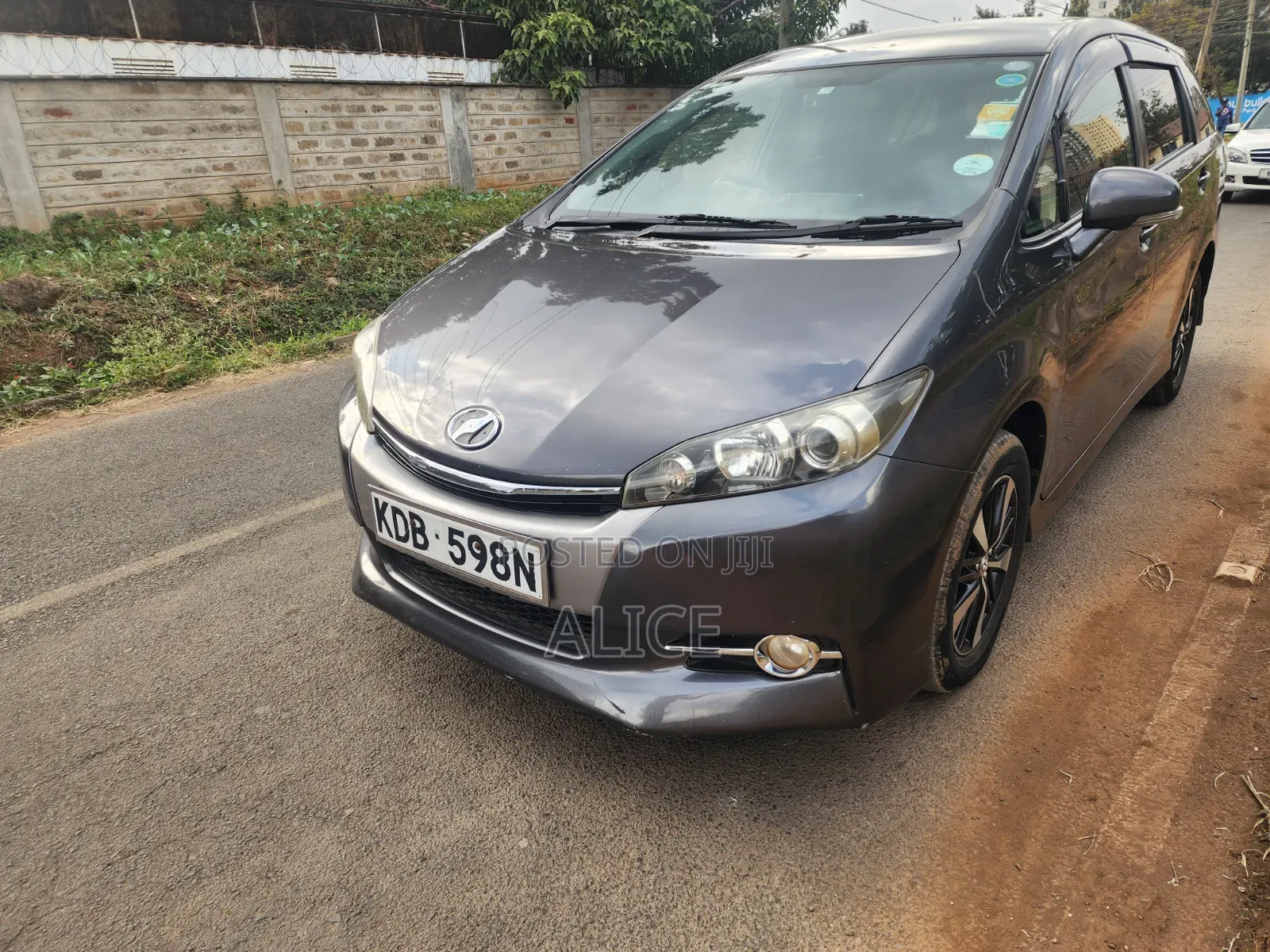 Toyota Wish 2014 Gray