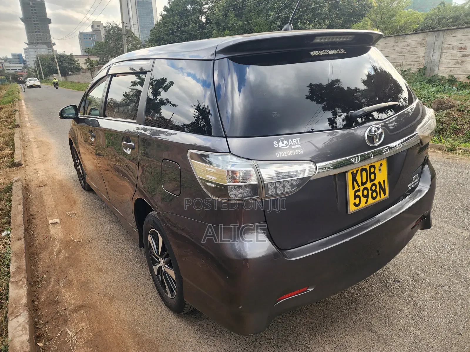 Toyota Wish 2014 Gray