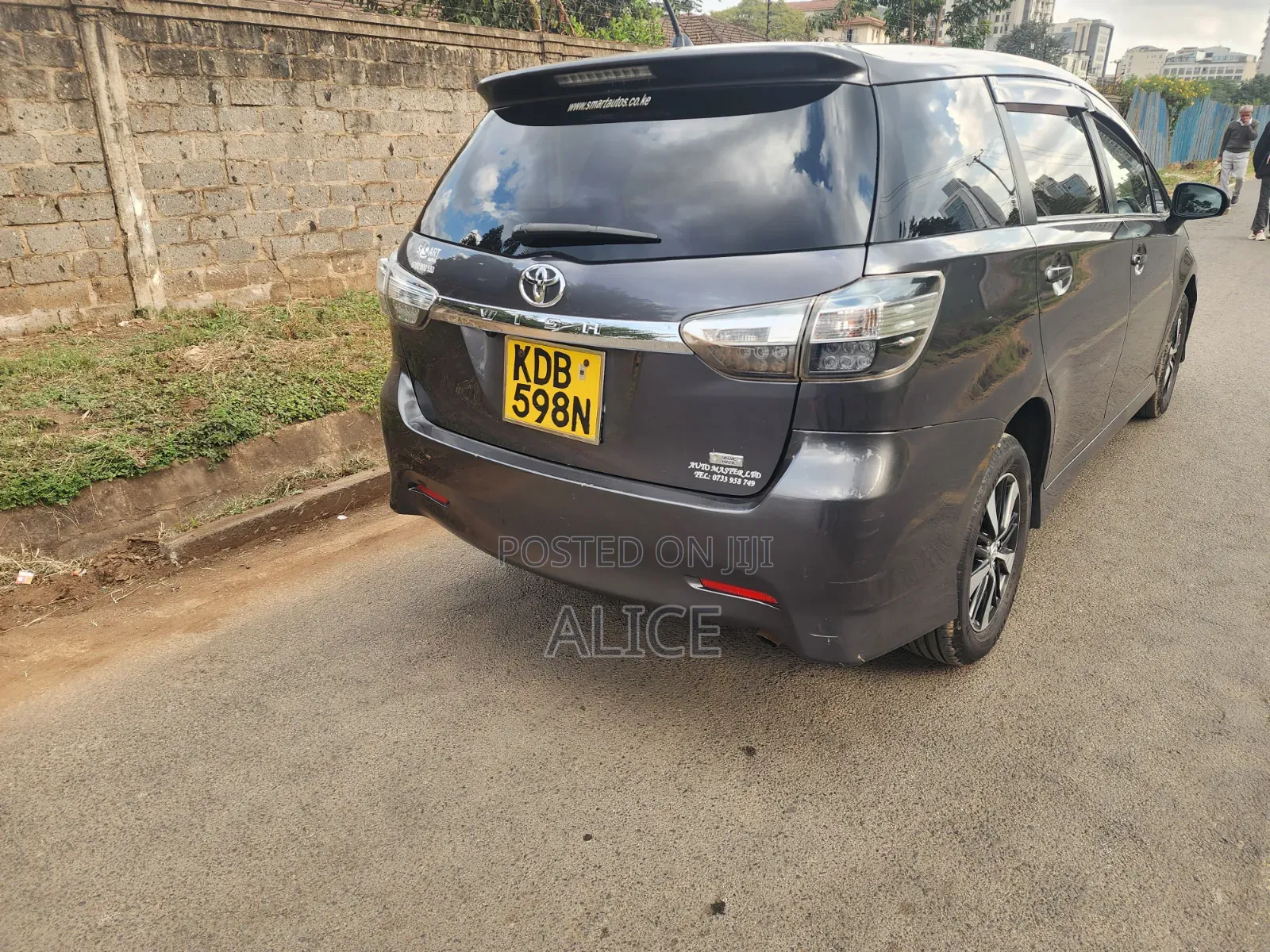 Toyota Wish 2014 Gray