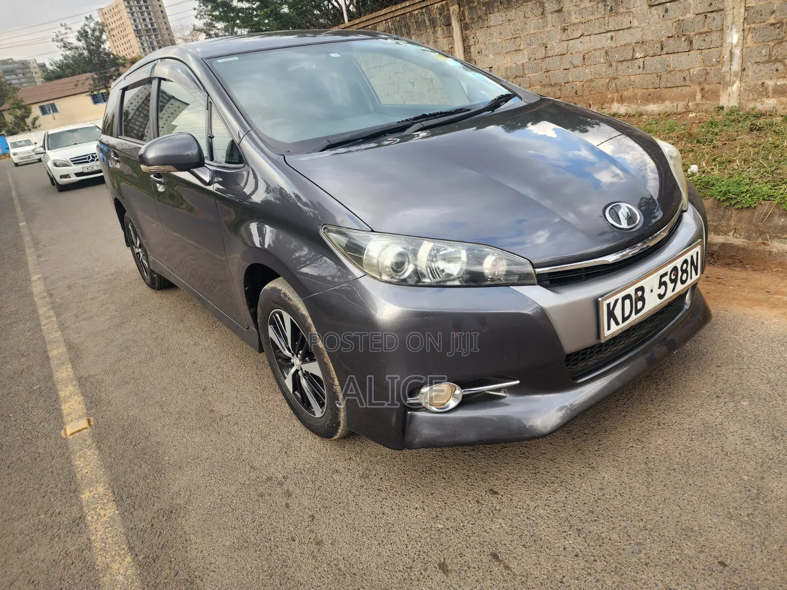 Toyota Wish 2014 Gray