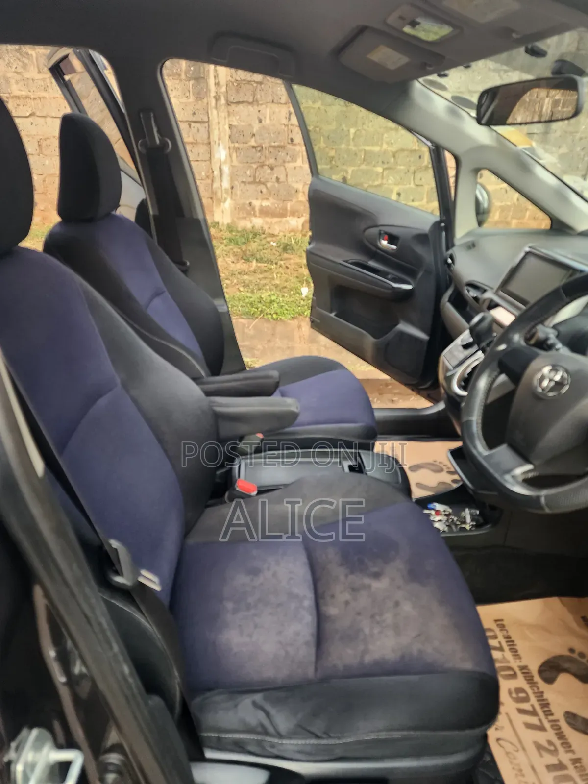 Toyota Wish 2014 Gray