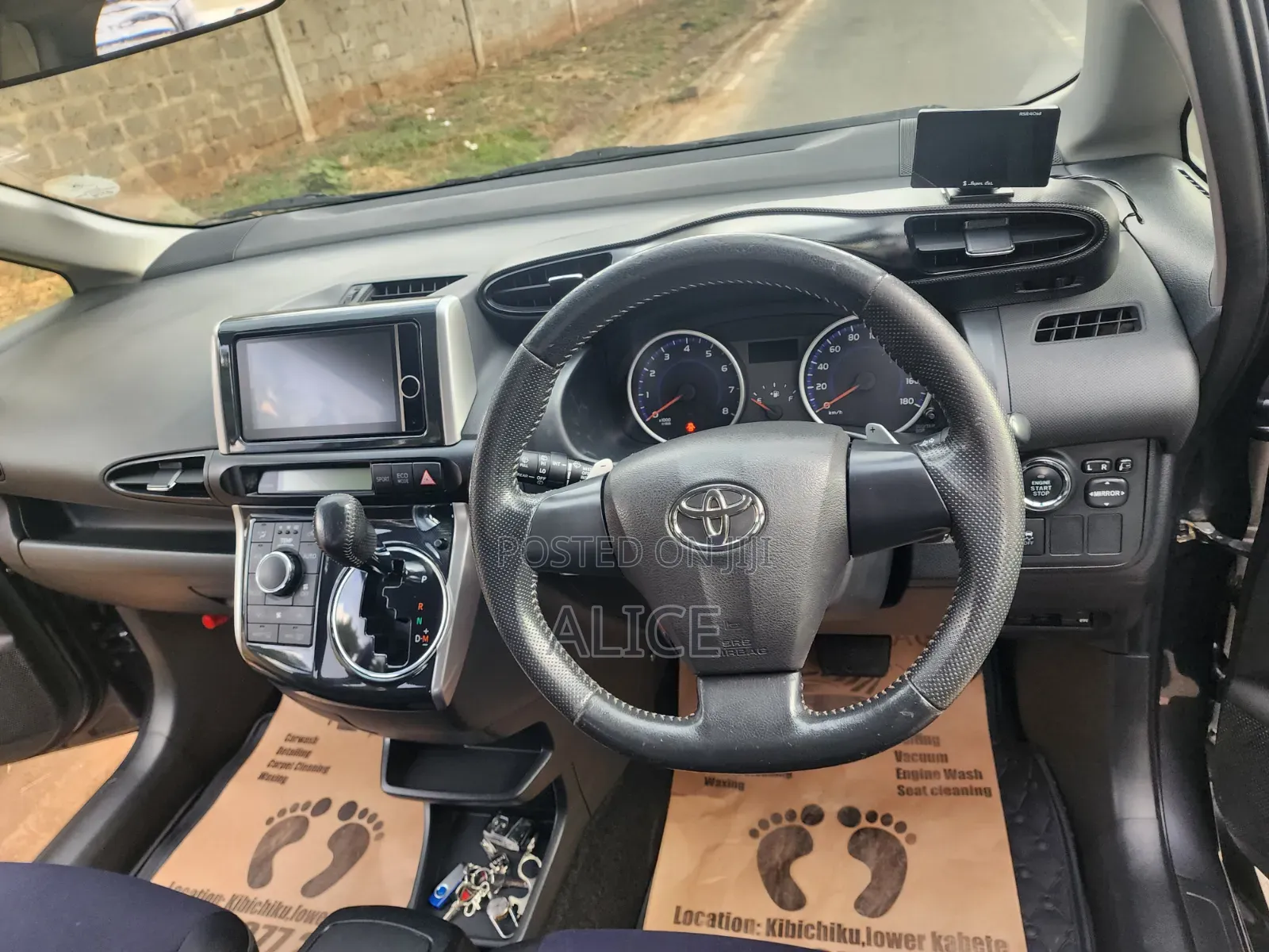 Toyota Wish 2014 Gray