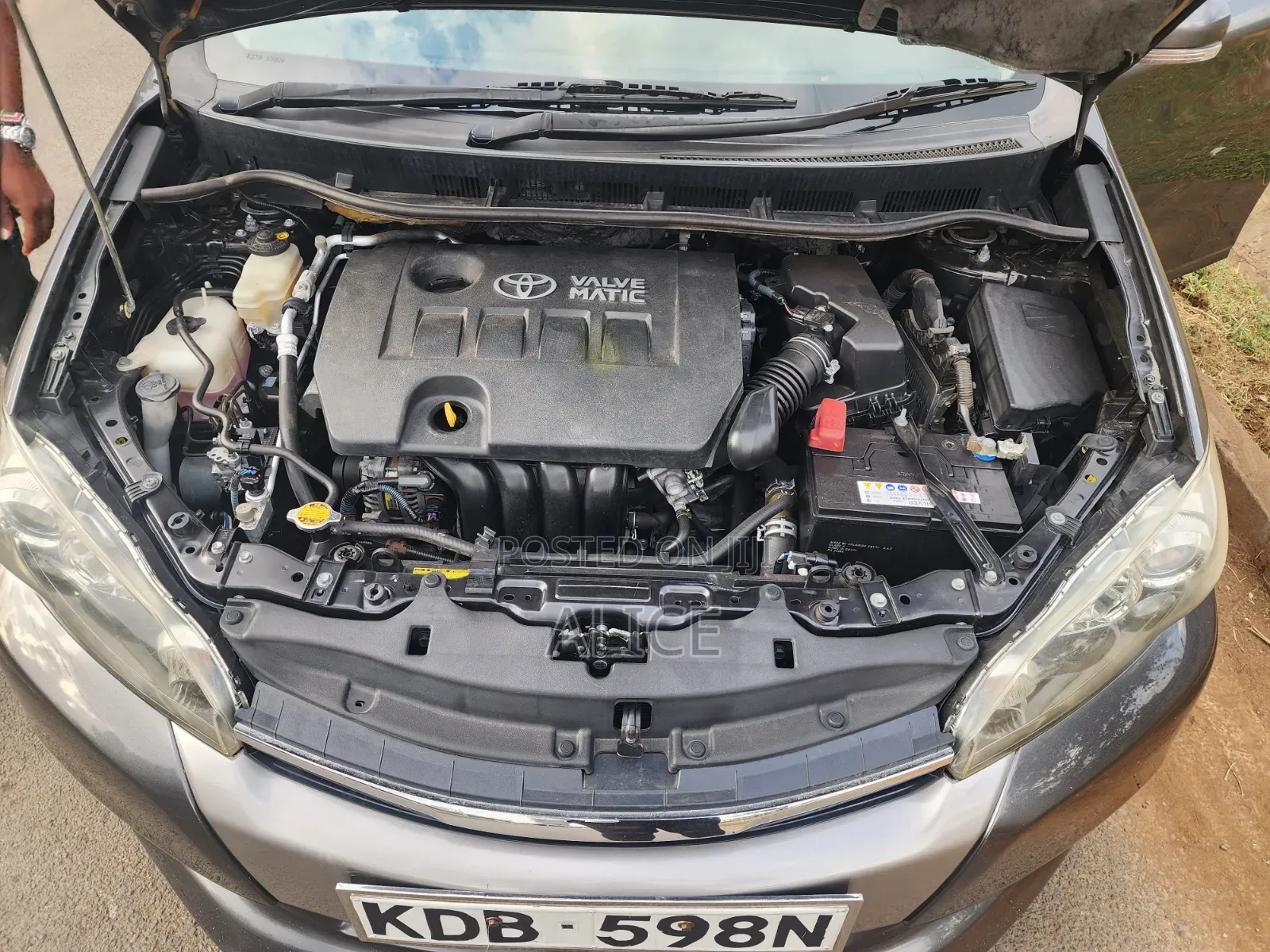 Toyota Wish 2014 Gray