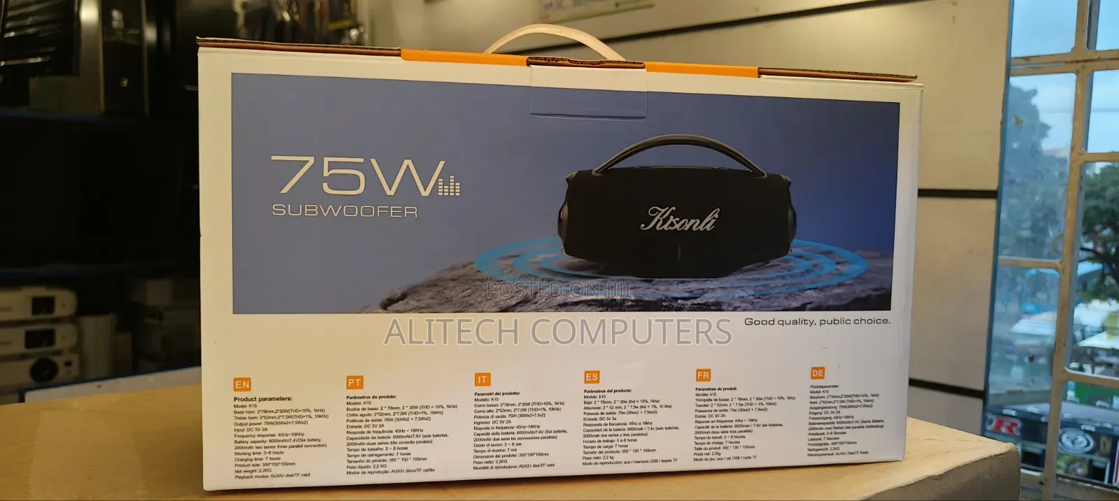 Bluetooth Speaker Kisonil 