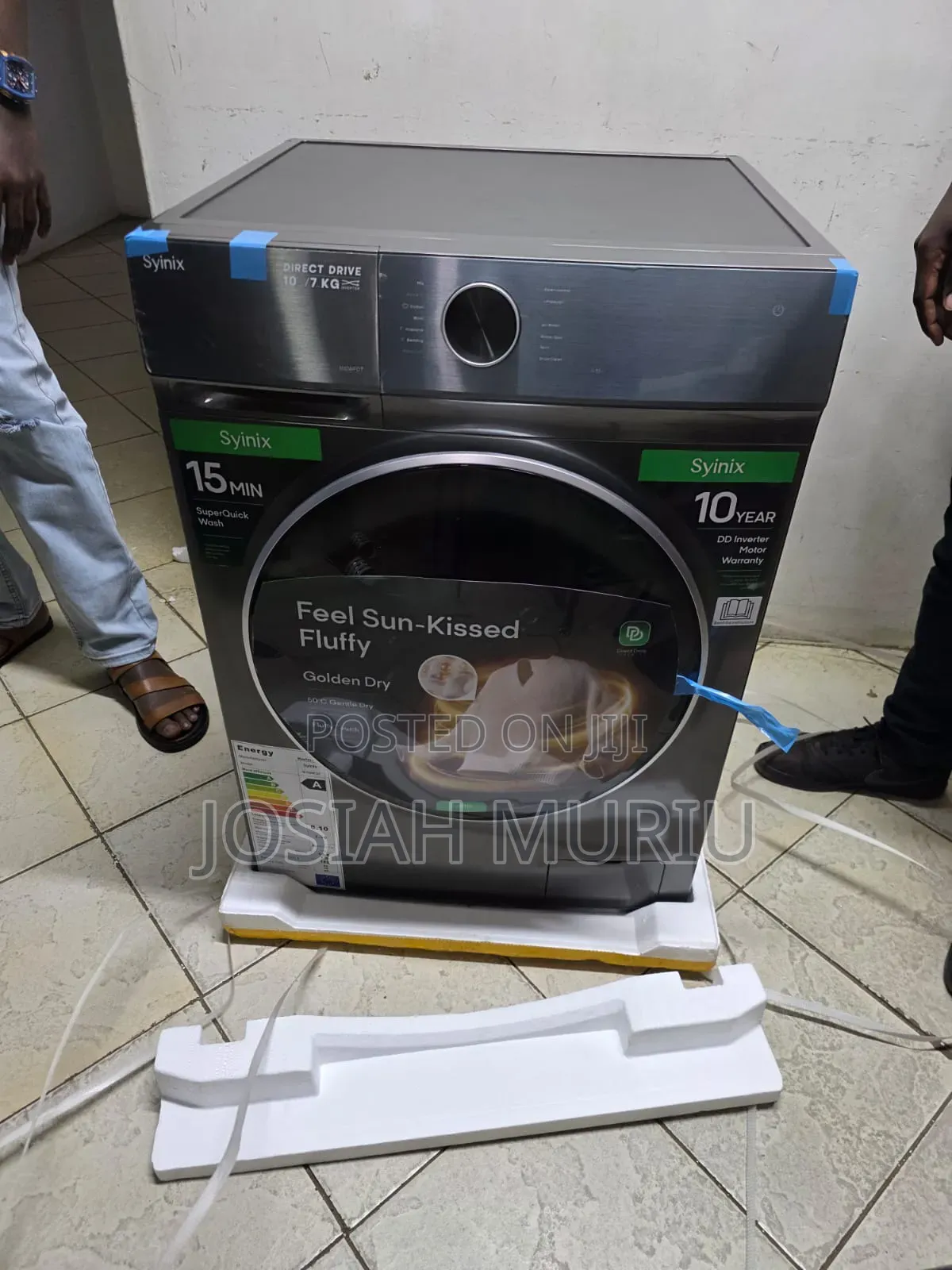 Snix 8kg Front Loader Wash and Spin Machine
