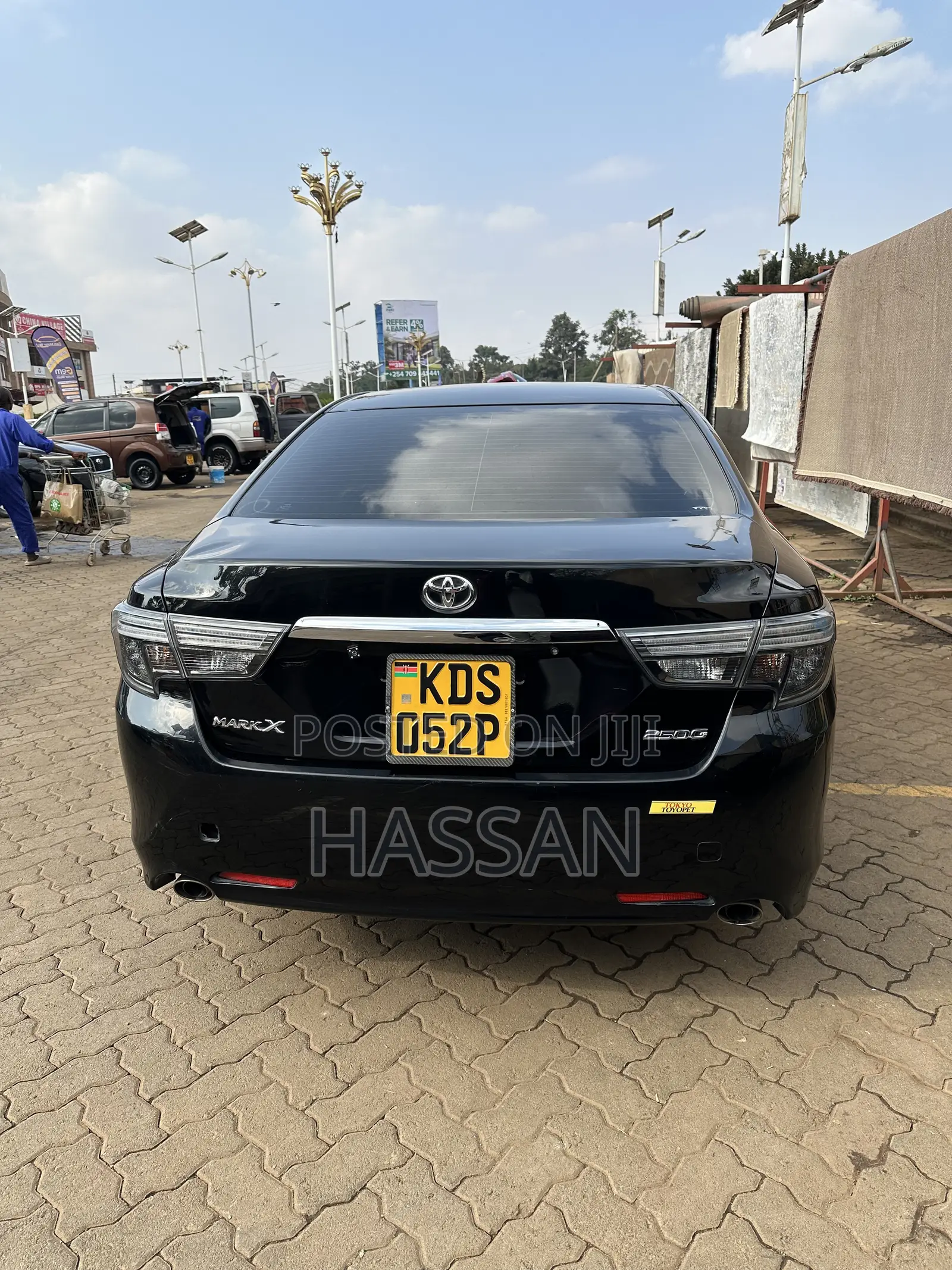 Toyota Mark X 2.5 RWD 2017 Black
