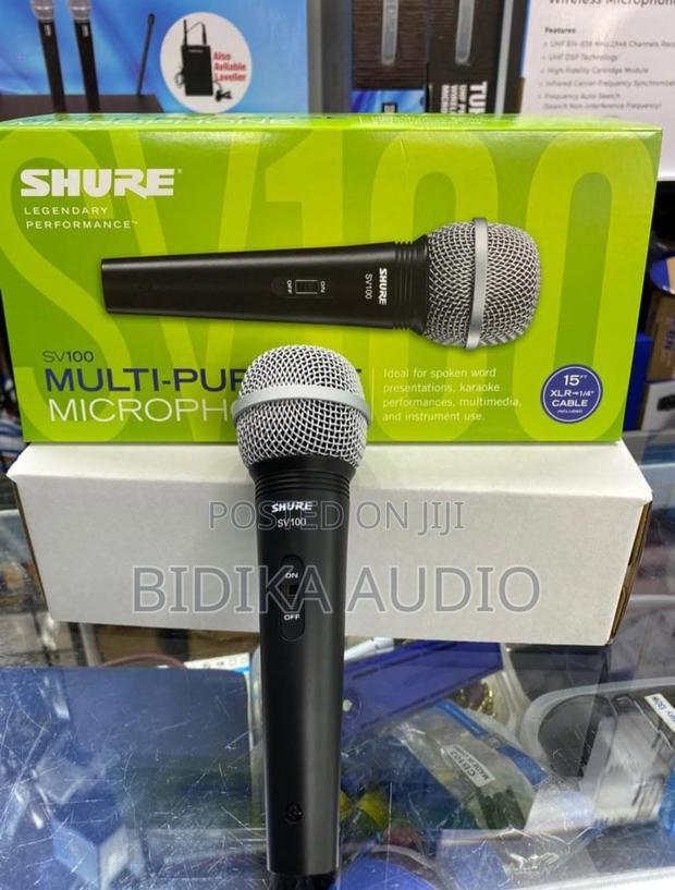 Shure SV100 Dynamic Microphone | Affordable Handheld Vocal Mic