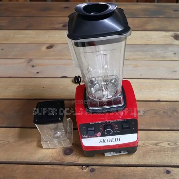 4500W Silver Crest 2-in-1 Double Cup Blender and Grinder