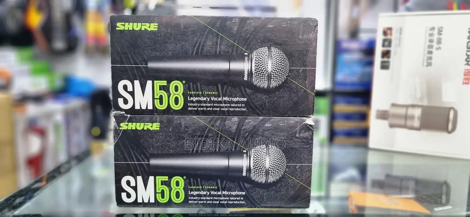 Shure SM58 Cardioid Dynamic Vocal Microphone