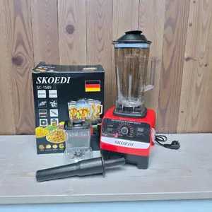 Portable Silver Crest 2-in-1 Double Cup Blender Grinder