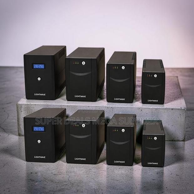 Line Interactive 650va, 850va,1kva, 2kva, 3kva Lightwave Ups