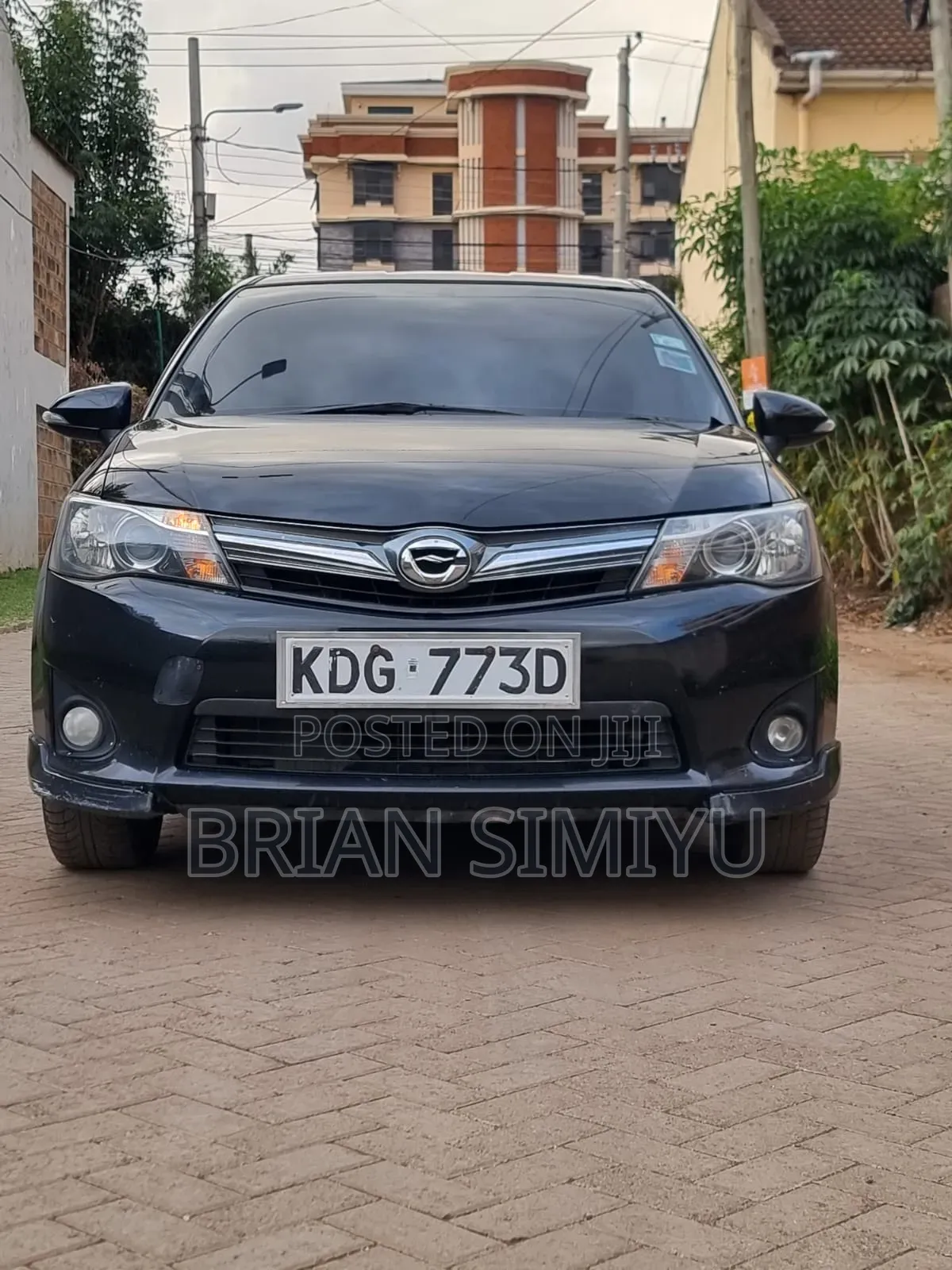 Toyota Corolla Fielder 2014 Black