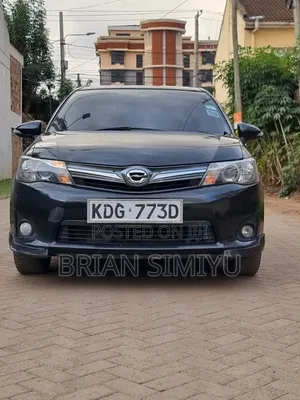 Toyota Corolla Fielder 2014 Black