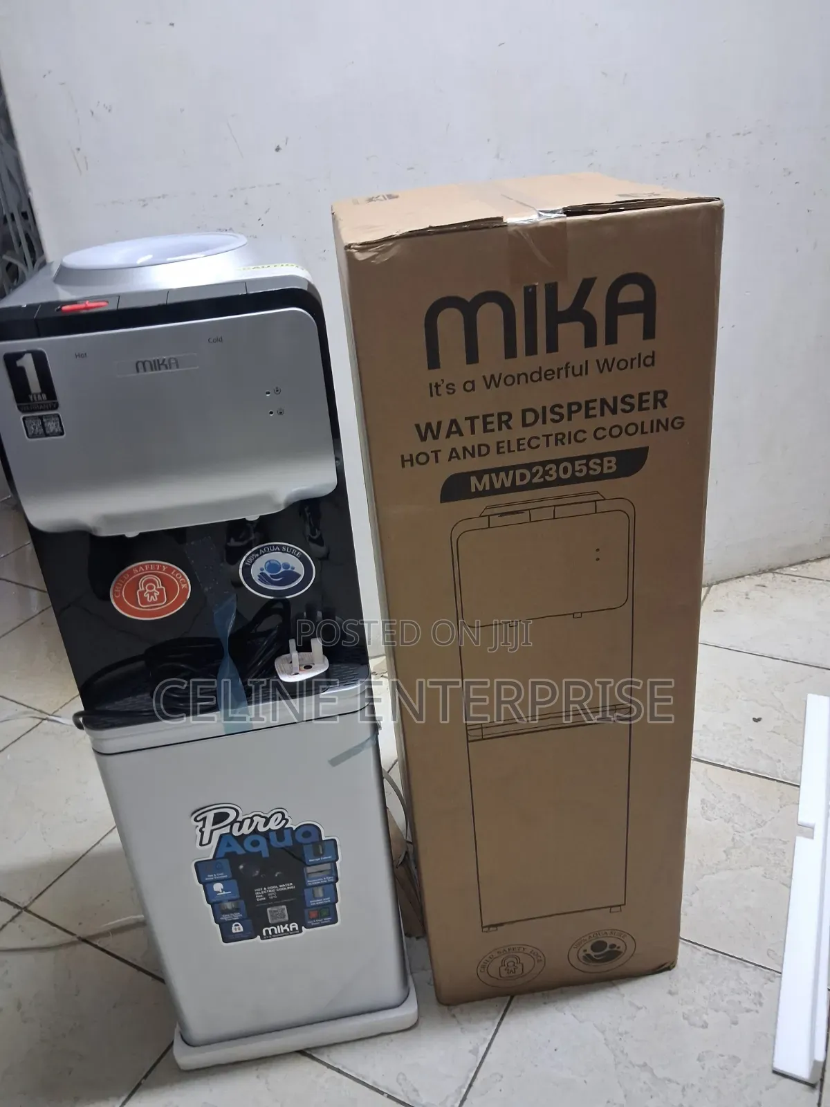 Mika MWD2305SB Premium Water Dispenser