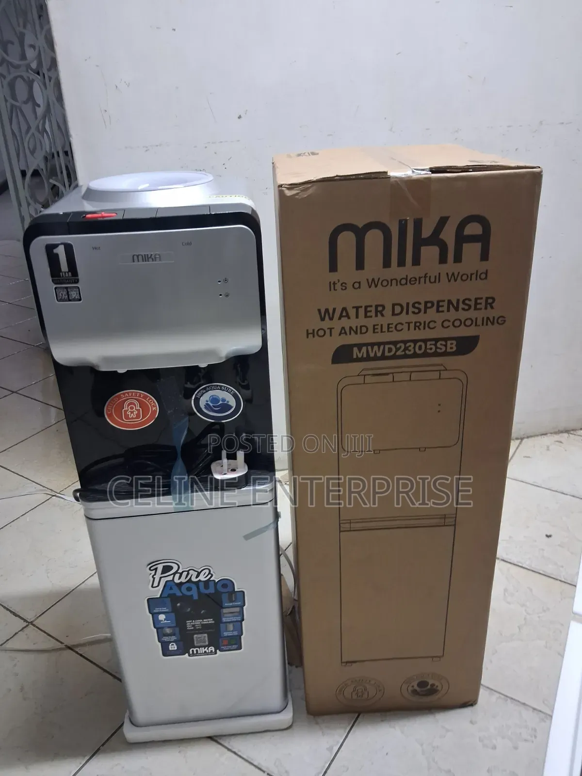 Mika MWD2305SB Premium Water Dispenser
