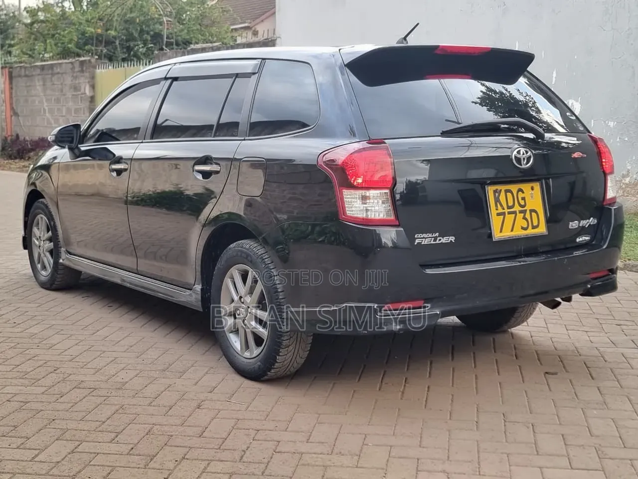 Toyota Corolla Fielder 2014 Black