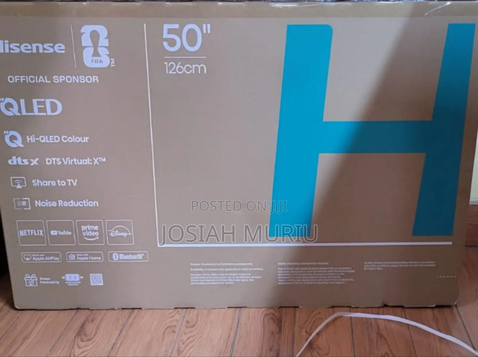 50inch QLED Hisense TV