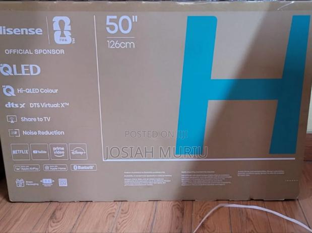 50inch QLED Hisense TV
