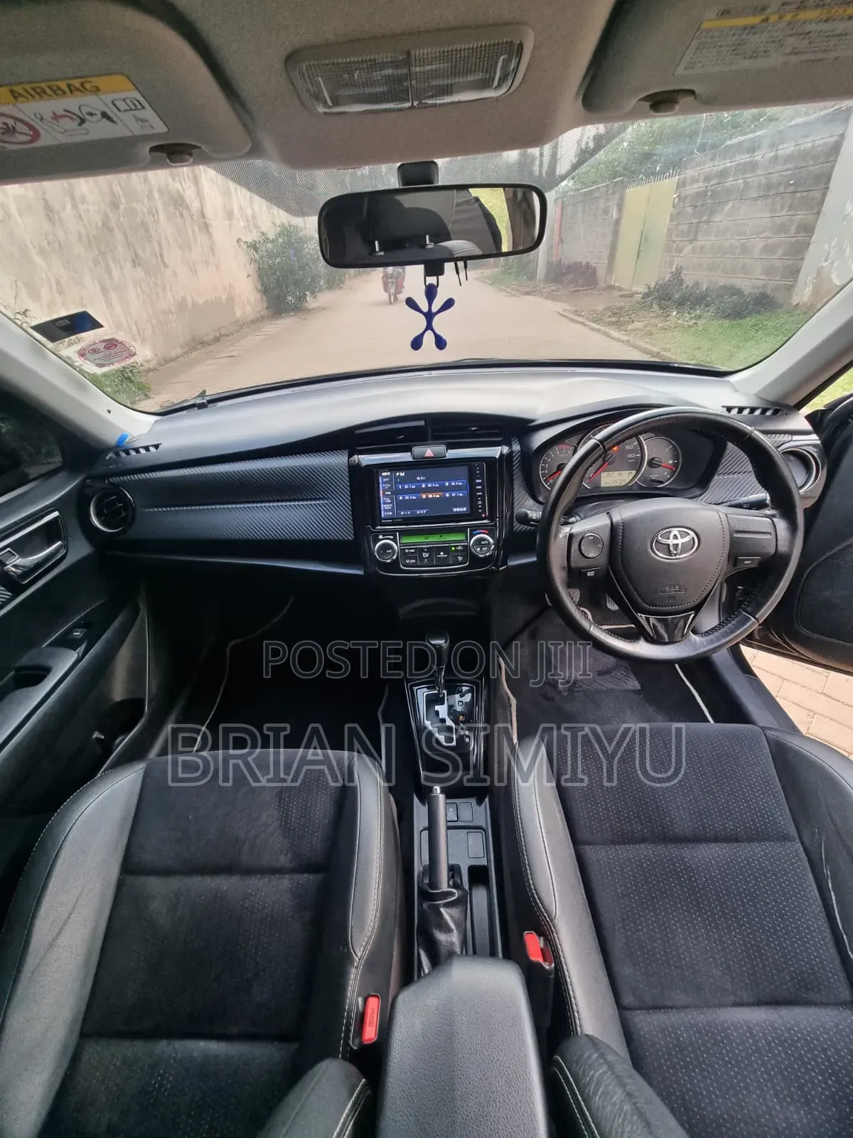 Toyota Corolla Fielder 2014 Black