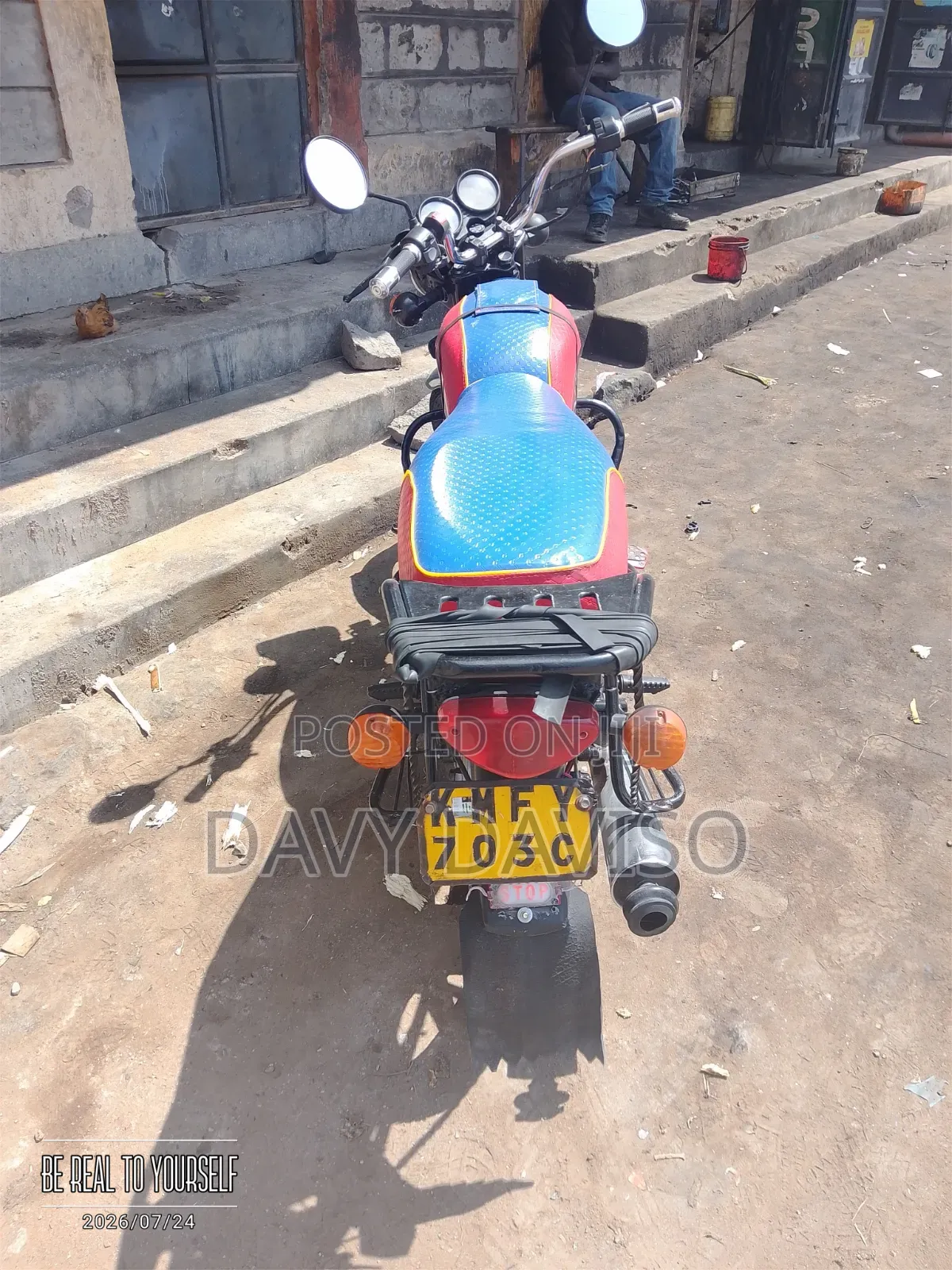 Bajaj Boxer 100 2018 Red