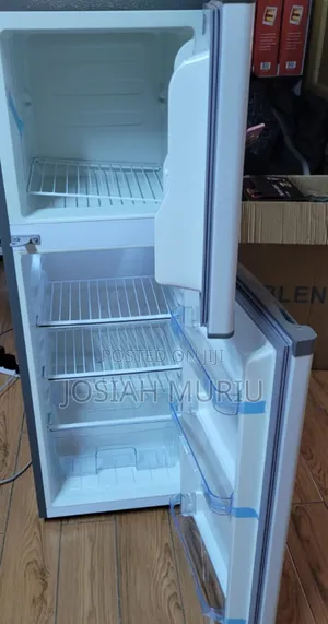 Premier 128l Double Door Fridge