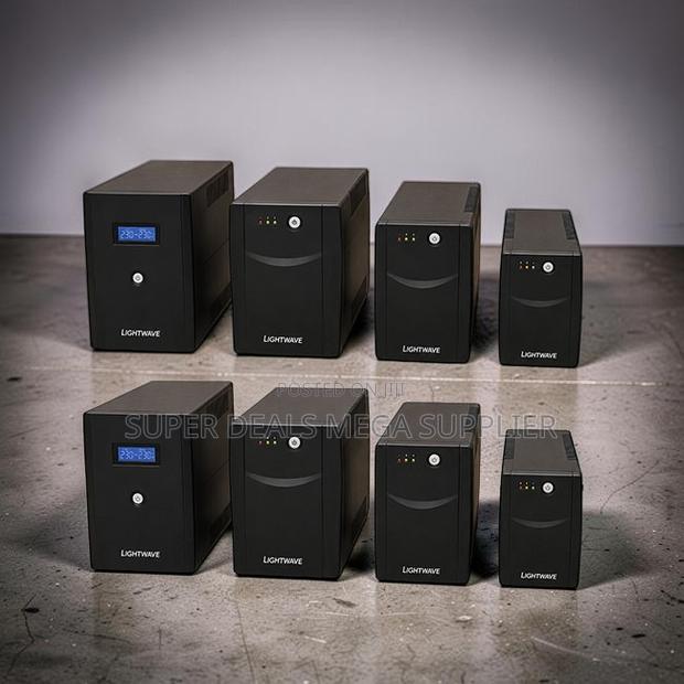 LCD Status Display 650va, 850va,1kva, 2kva, 3kva Lightwave Ups