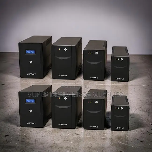 LCD Status Display 650va, 850va,1kva, 2kva, 3kva Lightwave Ups