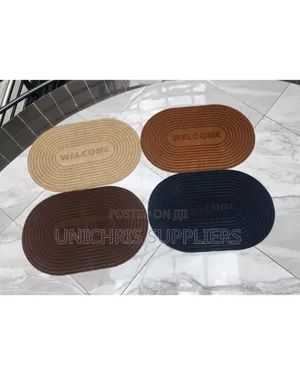 Oval Door Mat Rubber Bottom 40cm* 60cm