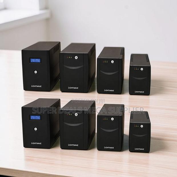 Cold-Start Capable 650va, 850va,1kva, 2kva, 3kva Lightwave Ups - main view
