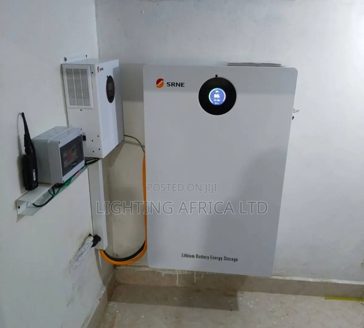 SRNE 5kva - 10kwh Lithium - (8)625W Solars - Installation Transport