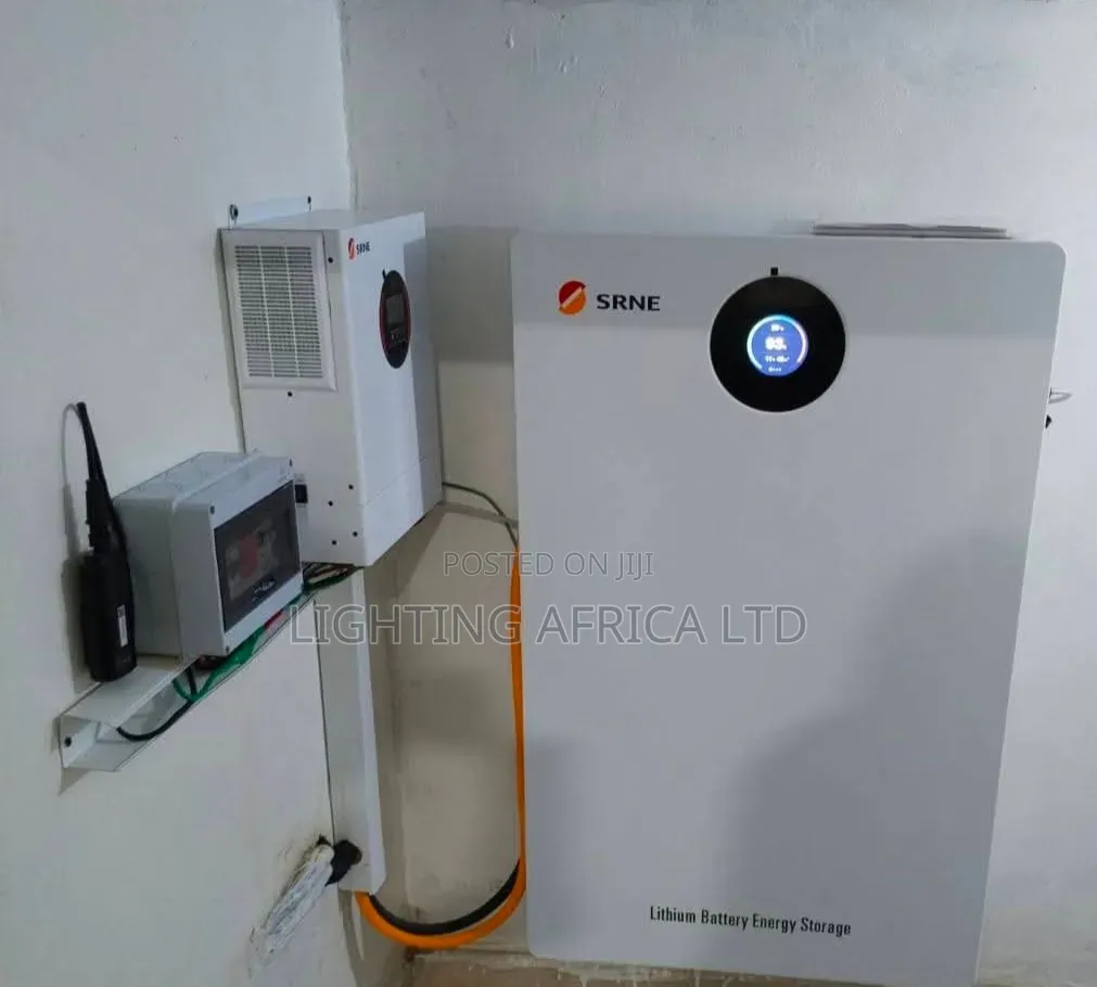 SRNE 5kva - 10kwh Lithium - (8)625W Solars - Installation Transport