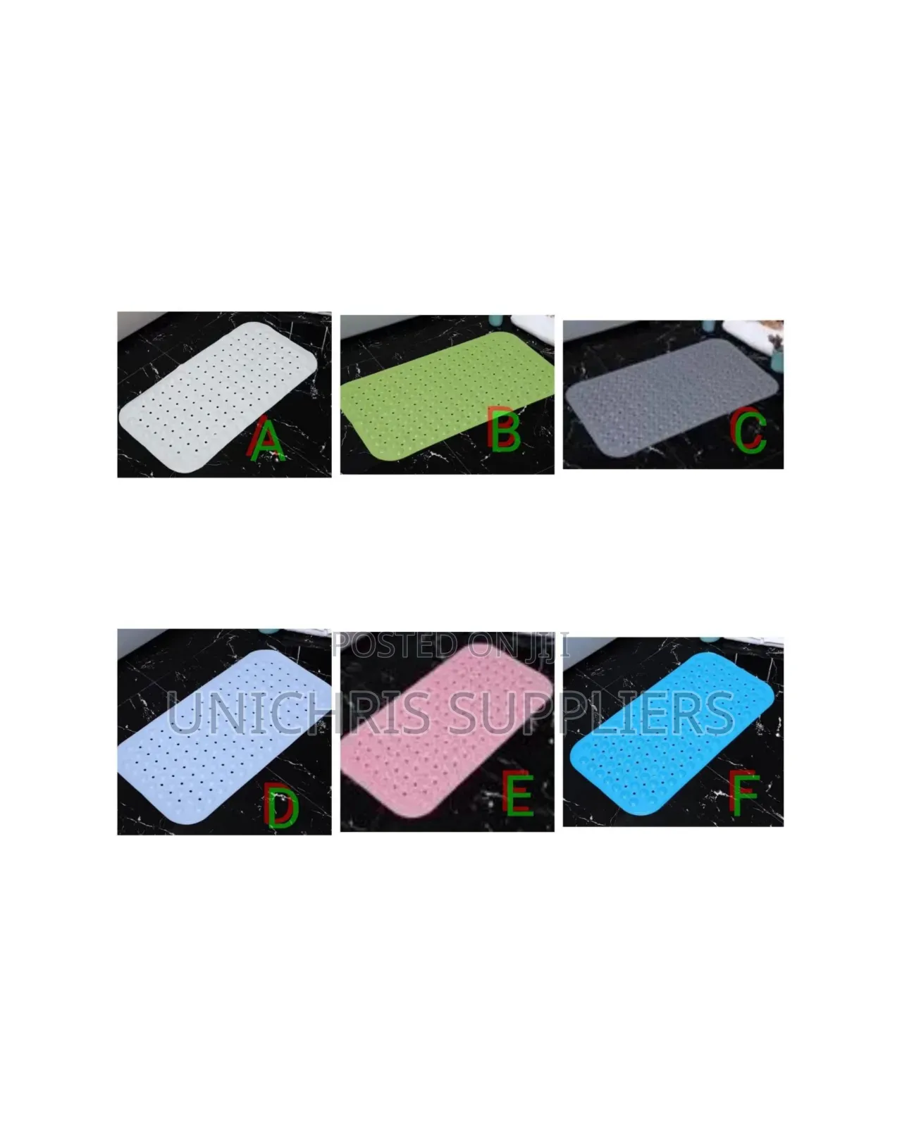 Bathroom Antislip Mats 70cm by 40cm